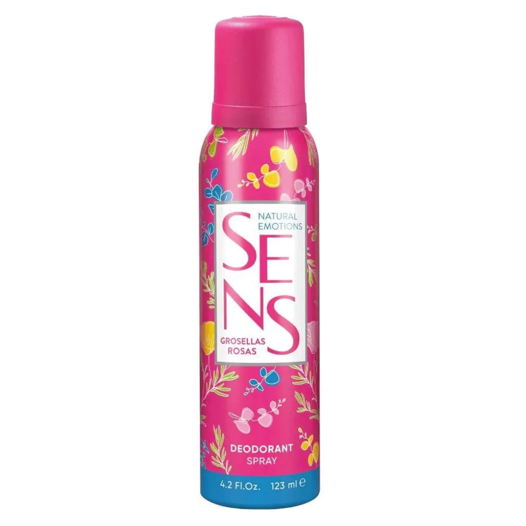 SENS DESODORANTE GROELLAS ROSAS X 123 ML.